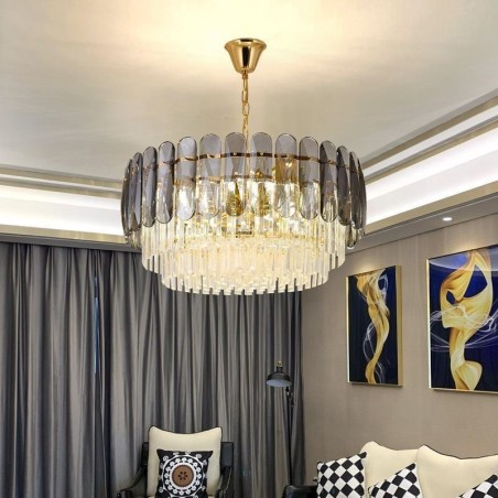 Moderní stropní závěsné svítidlo K9 Crystal Moderní stropní závěsné svítidlo K9 Crystal