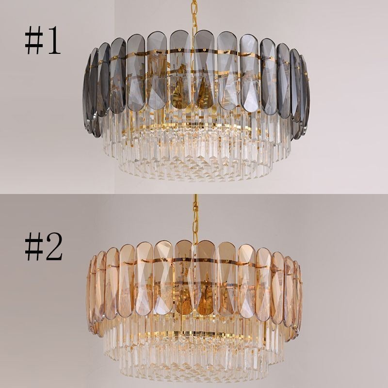 Moderní stropní závěsné svítidlo K9 Crystal