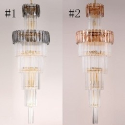 Evropské závěsné svítidlo Moderní velkolepé stropní svítidlo K9