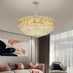 Luxusní závěsné svítidlo křišťálové stropní svítidlo 9 12 16 Světla