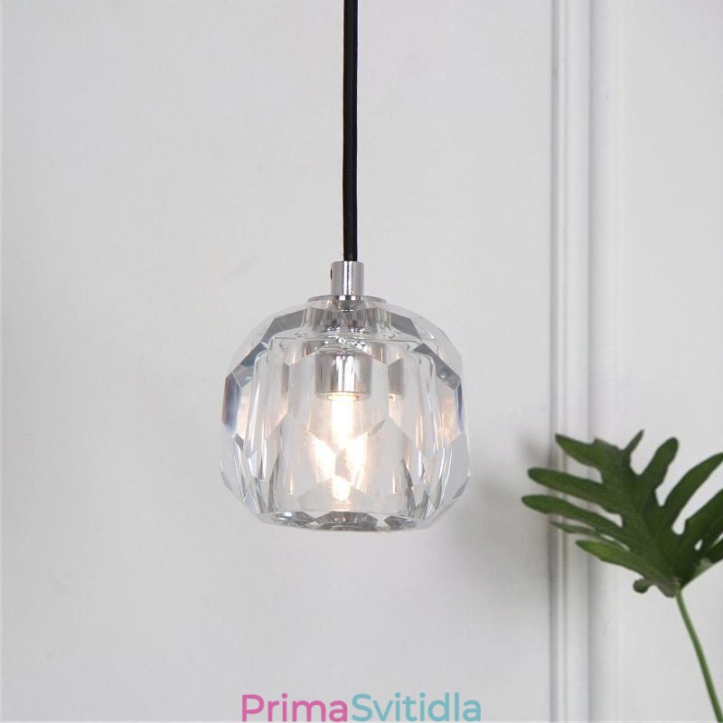 Mordern Crystal Fotbalový míč Tvar Stropní světlo Závěsná světla