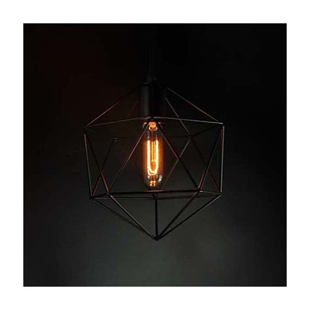 Vintage lustr v evropském stylu pro v barvě Diamond Shape Black Vintage lustr v evropském stylu pro v barvě Diamond Shape Black