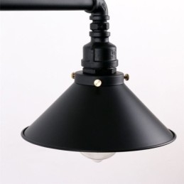 3 Light Retro Industrial Vintage Závěsný lustr na vodní dýmku ve venkovském rustikálním stylu