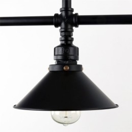 3 Light Retro Industrial Vintage Závěsný lustr na vodní dýmku ve venkovském rustikálním stylu