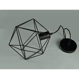 Vintage lustr v evropském stylu pro v barvě Diamond Shape Black