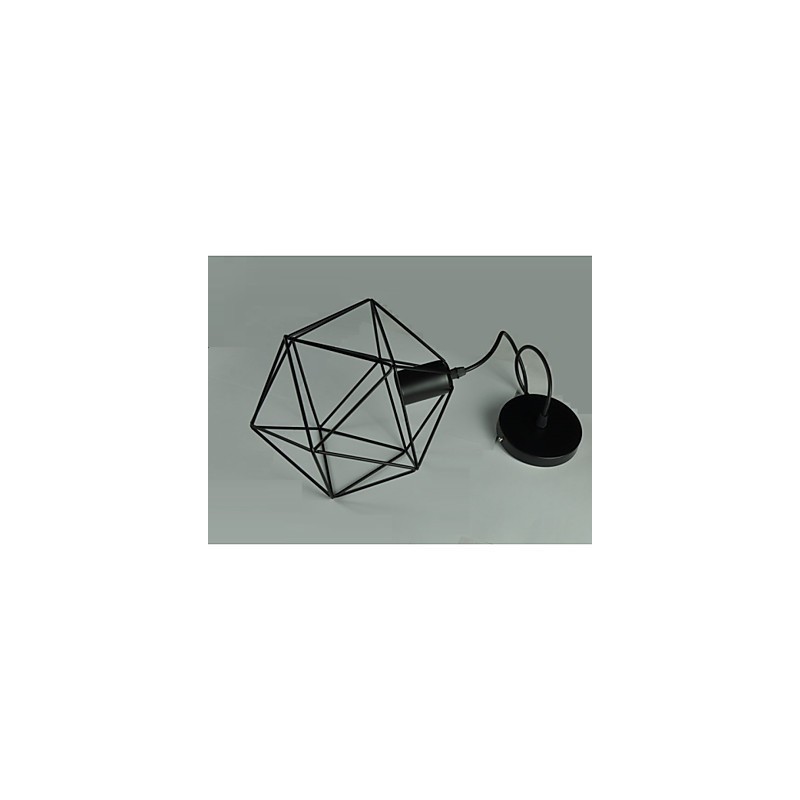 Vintage lustr v evropském stylu pro v barvě Diamond Shape Black