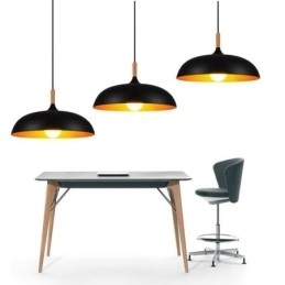 Moderní závěsné svítidlo Minimalistické dekorativní svítidlo černá bílá