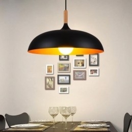 Moderní závěsné svítidlo Minimalistické dekorativní svítidlo černá bílá