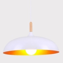 Moderní závěsné svítidlo Minimalistické dekorativní svítidlo černá bílá