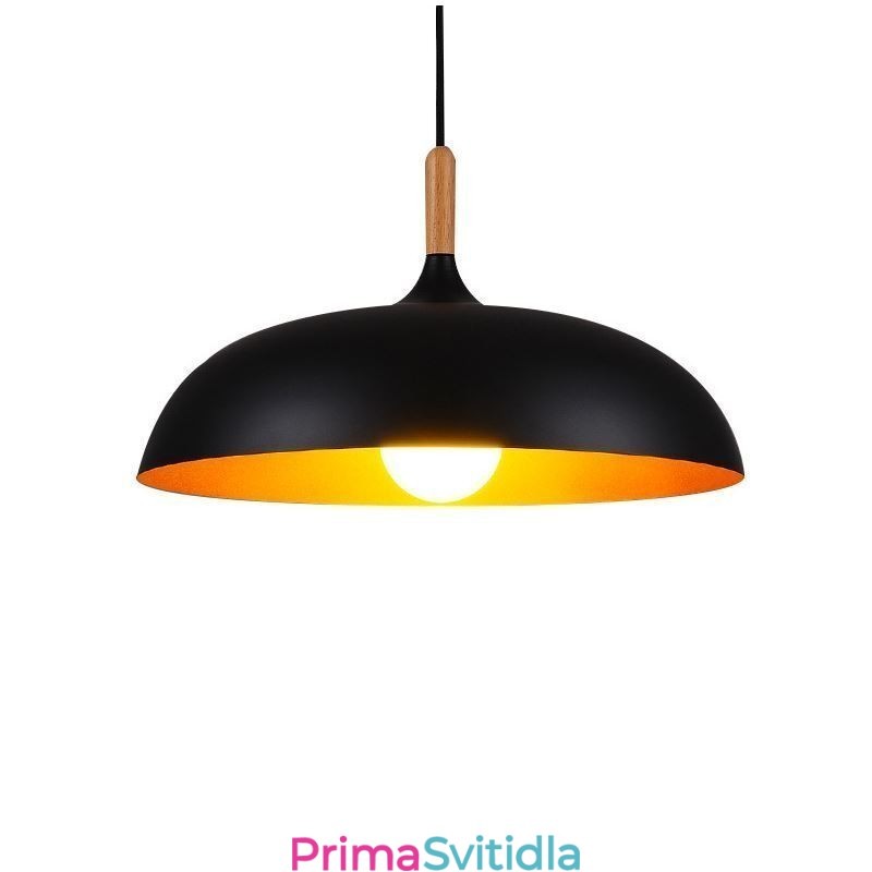 Moderní závěsné svítidlo Minimalistické dekorativní svítidlo černá bílá