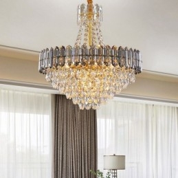 Křišťálové závěsné světlo Kónické závěsné svítidlo Light