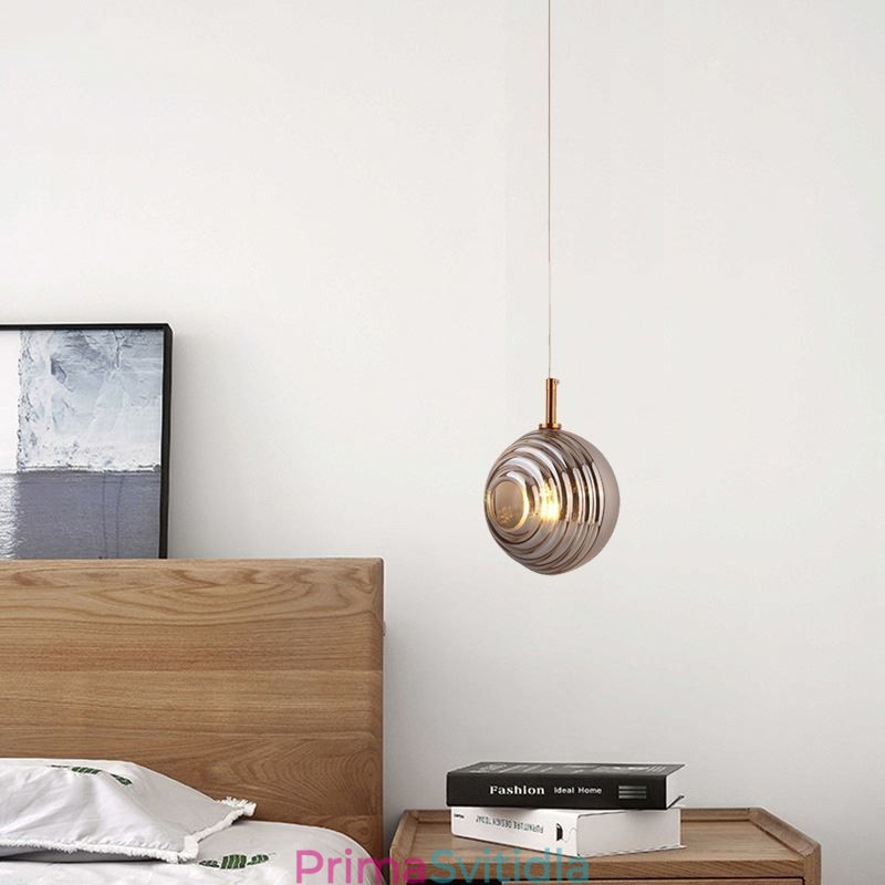 Skleněné závěsné světlo kreativní dekorativní skleněné koule Loft