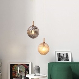 Skleněné závěsné světlo kreativní dekorativní skleněné koule Loft
