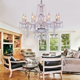 Rustic Lodge Crystal galvanicky pokovený křišťálový lustr