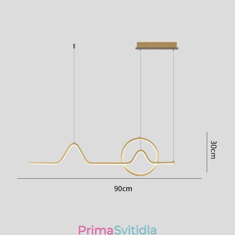 Závěsné svítidlo Minimalistické dekorativní svítidlo 52W