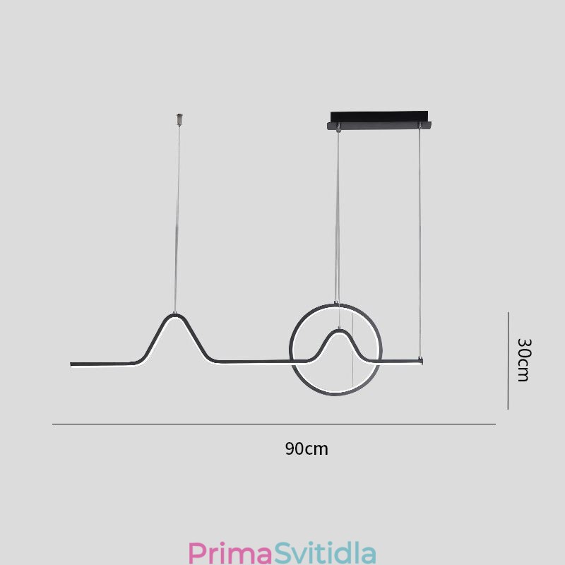 Závěsné svítidlo Minimalistické dekorativní svítidlo 52W