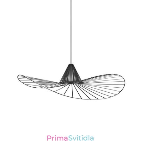 Železné závěsné světlo Jednoduchá lampa se slaměným kloboukem 1 světlo Železné závěsné světlo Jednoduchá lampa se slaměným kloboukem 1 světlo