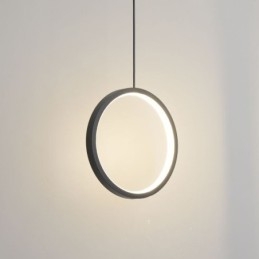 Minimalistické kruhové závěsné světlo Dekorativní stropní svítidlo