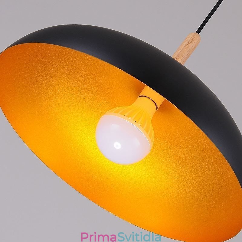 Moderní závěsné svítidlo Minimalistické dekorativní svítidlo černá bílá