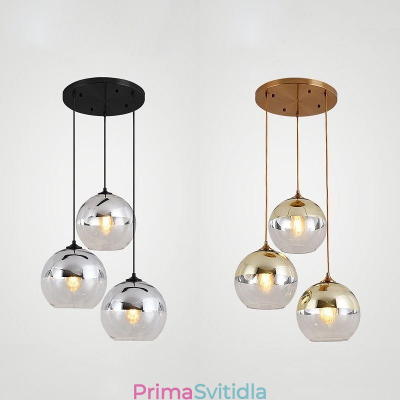 Creative Iron+Glass Globe Pendant Light Dekorativní osvětlení