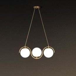 Moderní skleněné koule závěsné světlo Minimalistické svítidlo