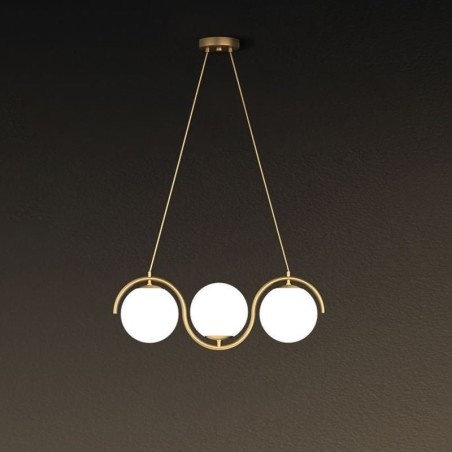 Moderní skleněné koule závěsné světlo Minimalistické svítidlo Moderní skleněné koule závěsné světlo Minimalistické svítidlo