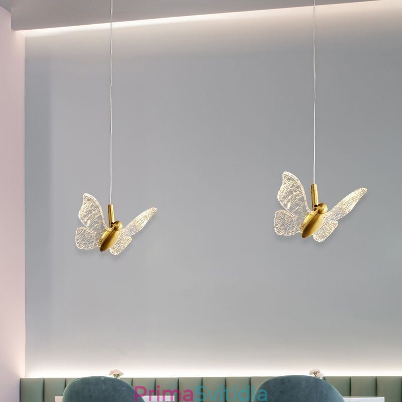 Závěsné svítidlo Akrylové Stropní svítidlo Butterfly