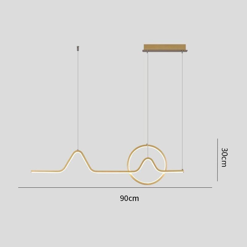 Závěsné svítidlo Minimalistické dekorativní svítidlo 52W