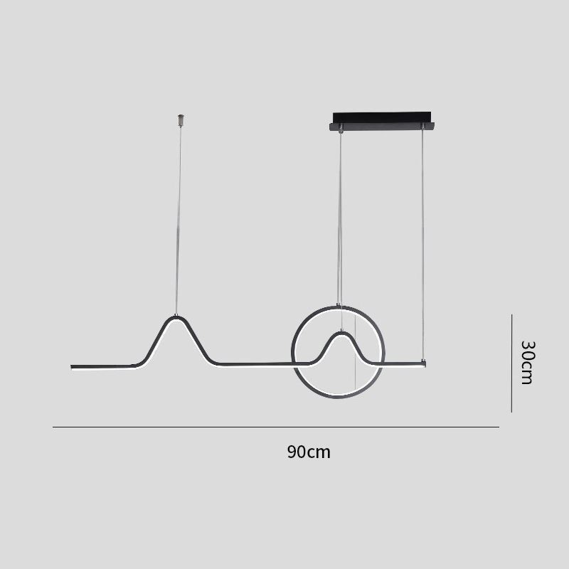 Závěsné svítidlo Minimalistické dekorativní svítidlo 52W
