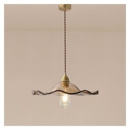 Závěsné svítidlo Lotus Leaf Glass Kreativní dekorativní svítidlo