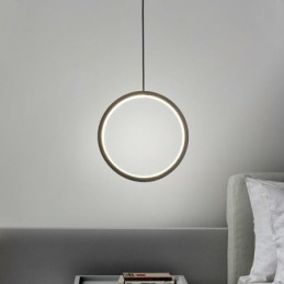 Minimalistické kruhové závěsné světlo Dekorativní stropní svítidlo