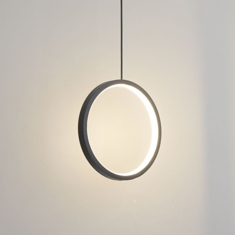 Minimalistické kruhové závěsné světlo Dekorativní stropní svítidlo