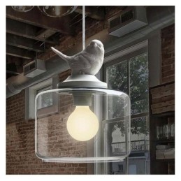 Retro styl skleněné závěsné světlo Little Bird dekorativní osvětlení