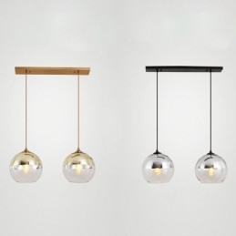 Creative Iron+Glass Globe Pendant Light Dekorativní osvětlení