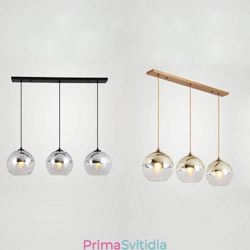 Creative Iron+Glass Globe Pendant Light Dekorativní osvětlení