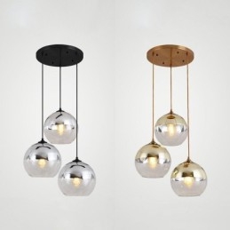 Creative Iron+Glass Globe Pendant Light Dekorativní osvětlení