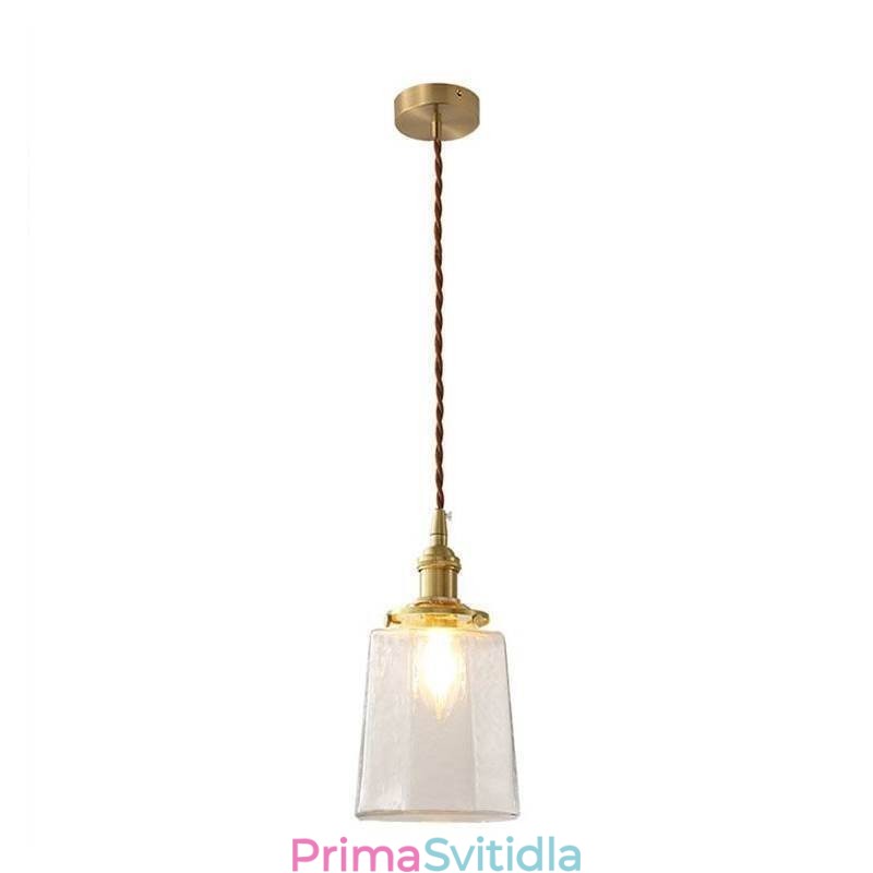 Moderní minimalistické skleněné závěsné svítidlo dekorativní stropní svítidlo