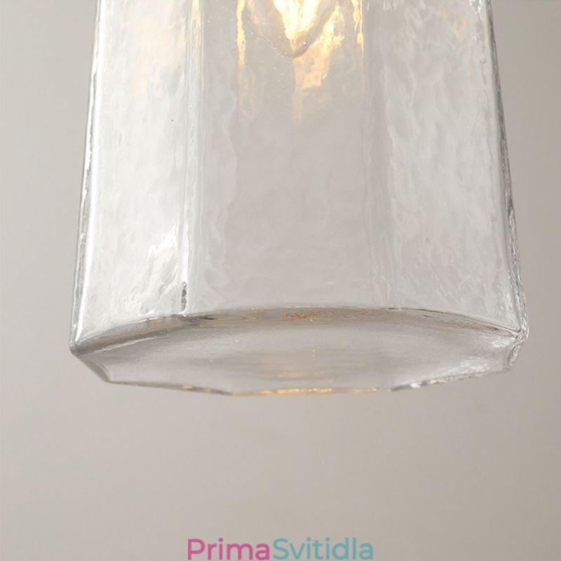 Moderní minimalistické skleněné závěsné svítidlo dekorativní stropní svítidlo