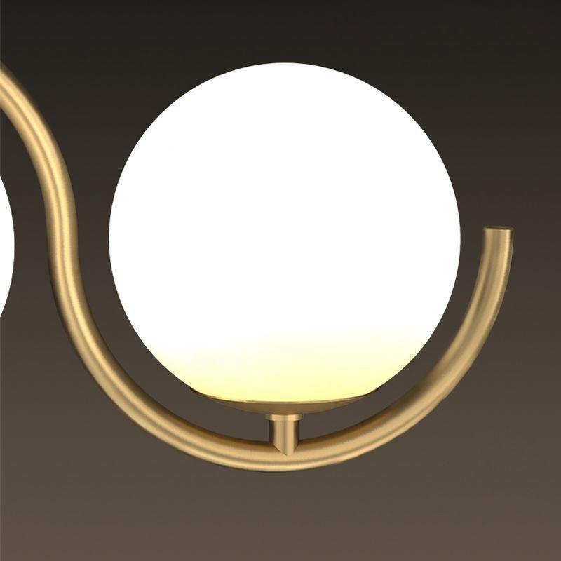 Moderní skleněné koule závěsné světlo Minimalistické svítidlo