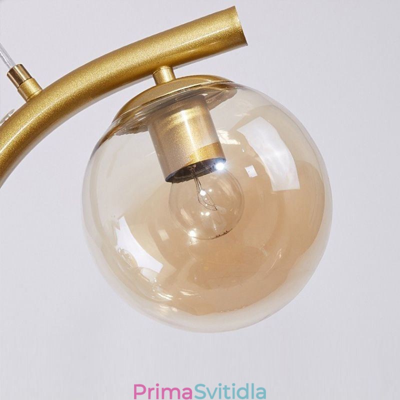 Moderní minimalistické pobočkové závěsné svítidlo se 4 lampami dekorativní světlo