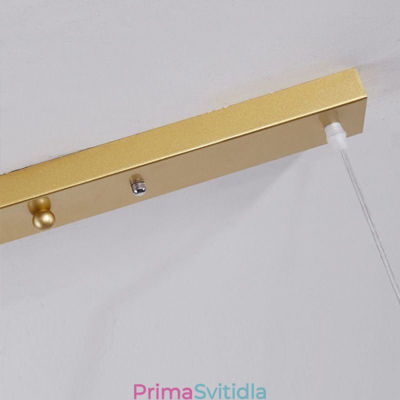 Moderní minimalistické pobočkové závěsné svítidlo se 4 lampami dekorativní světlo