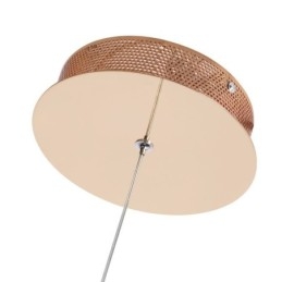 Moderní minimalistická závěsná lampa Jedinečný ostrov s kruhovým svítidlem