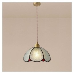 Minimalistické skleněné závěsné svítidlo s jednou hlavou skleněná závěsná lampa