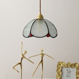 Minimalistické skleněné závěsné svítidlo s jednou hlavou skleněná závěsná lampa