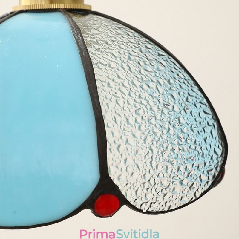 Minimalistické skleněné závěsné svítidlo s jednou hlavou skleněná závěsná lampa