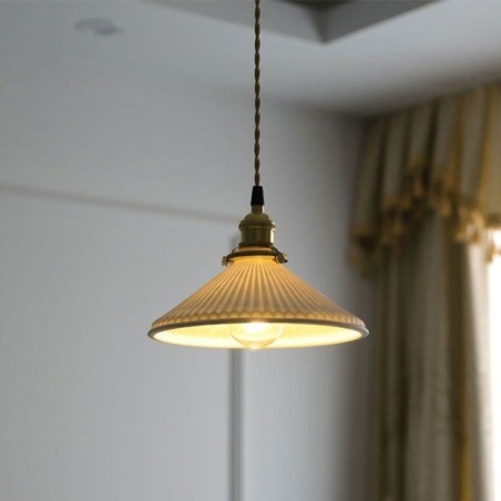 Retro skládaná závěsná lampa z keramiky japonského stylu Retro skládaná závěsná lampa z keramiky japonského stylu