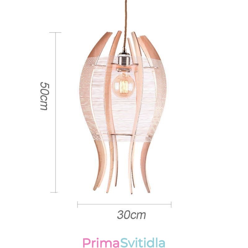 DIY Nordic Wood přívěsek na ryby