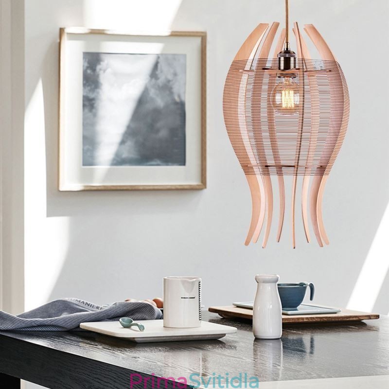 DIY Nordic Wood přívěsek na ryby