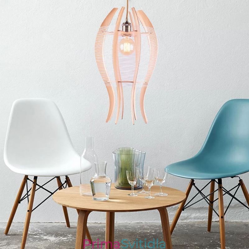 DIY Nordic Wood přívěsek na ryby