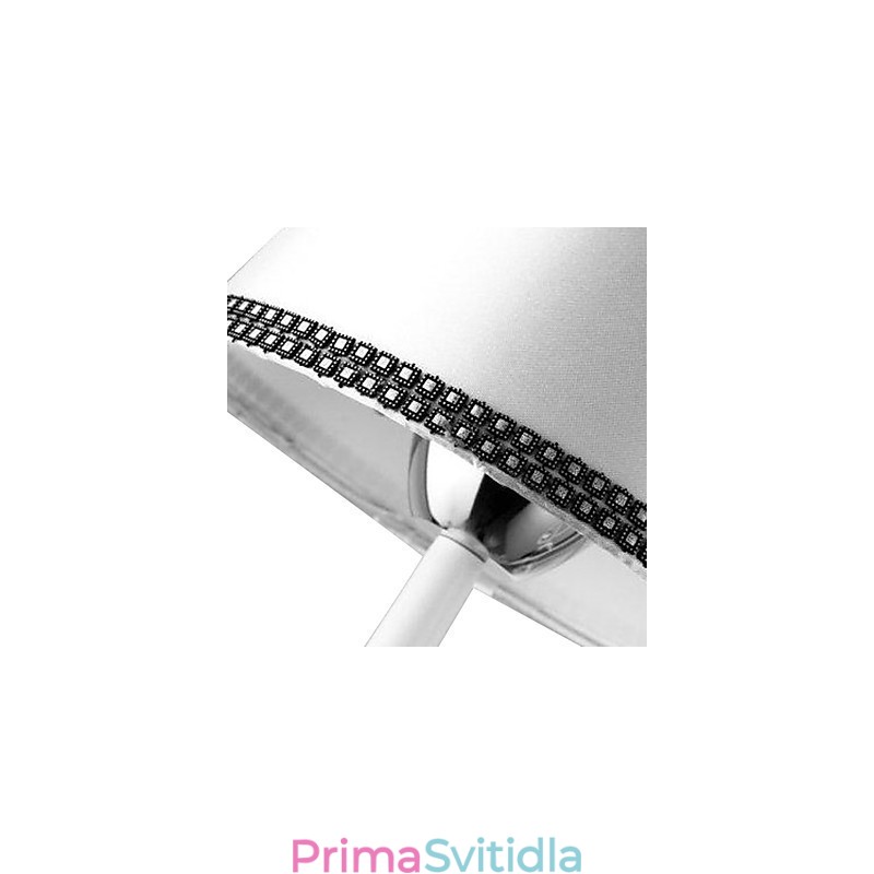 Moderní moderní křišťálový chromový kovový lustr